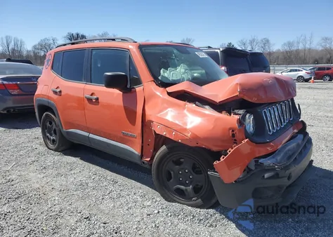 2015 Jeep Renegade Sport z USA, uszkodzony, nr VIN ZACCJAAT0FPB70490